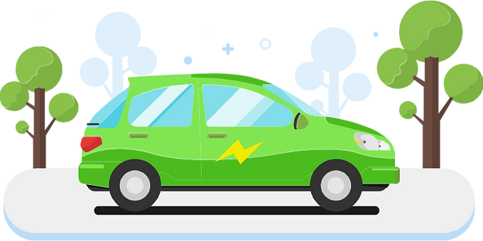Car with Trees Car with Trees